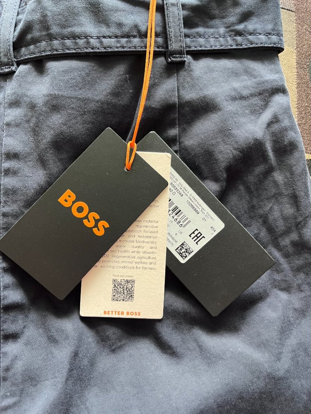 BOSS Womens Pants belted Size 4(36) - Picture 6 of 8